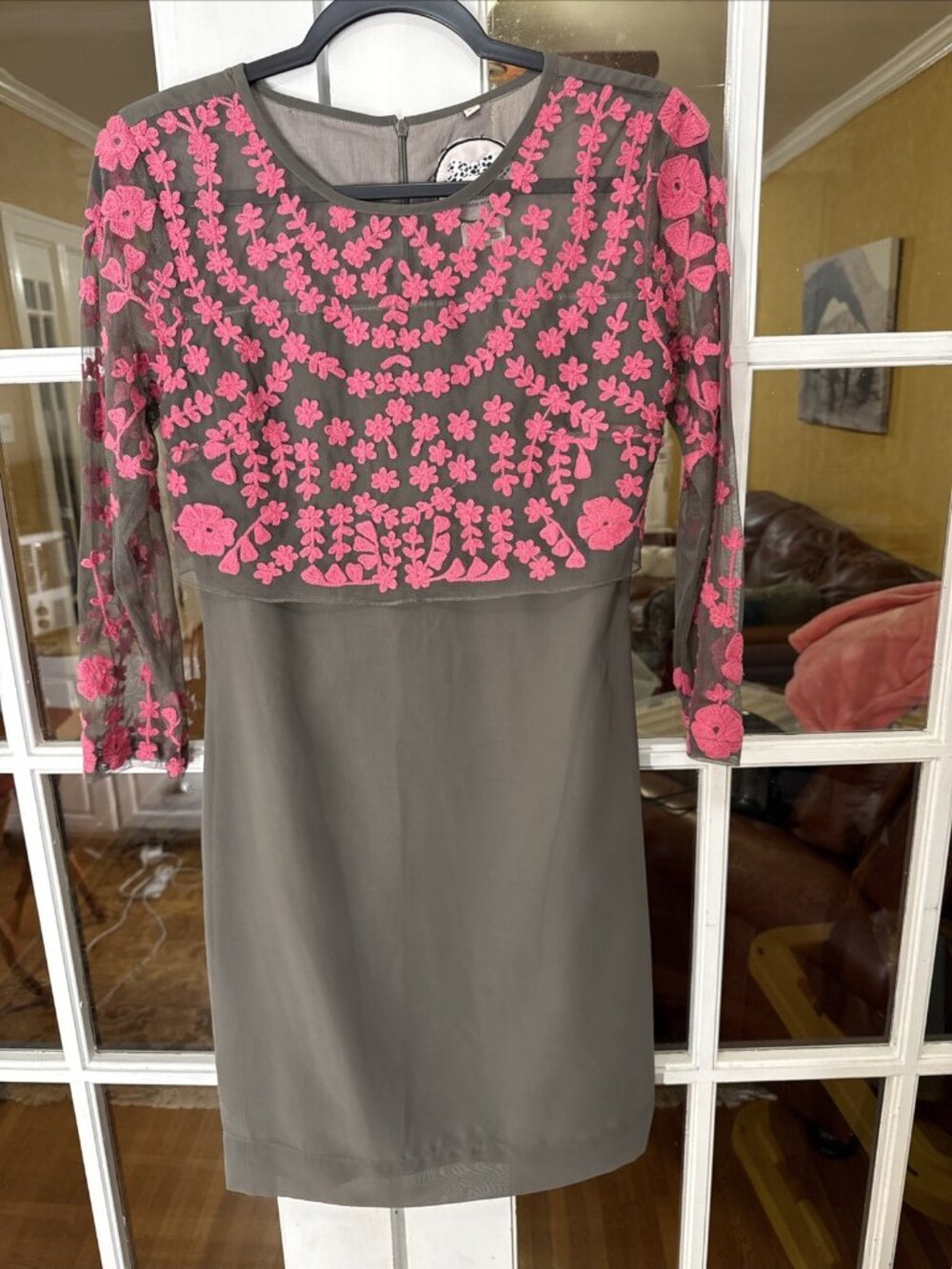Almatrichi Dress Women Designer From Spain Boho Classic Mod Size 34 Small